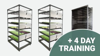 Pack de cultivo: 2 cultivadores + 1 germinador + 4 day formación